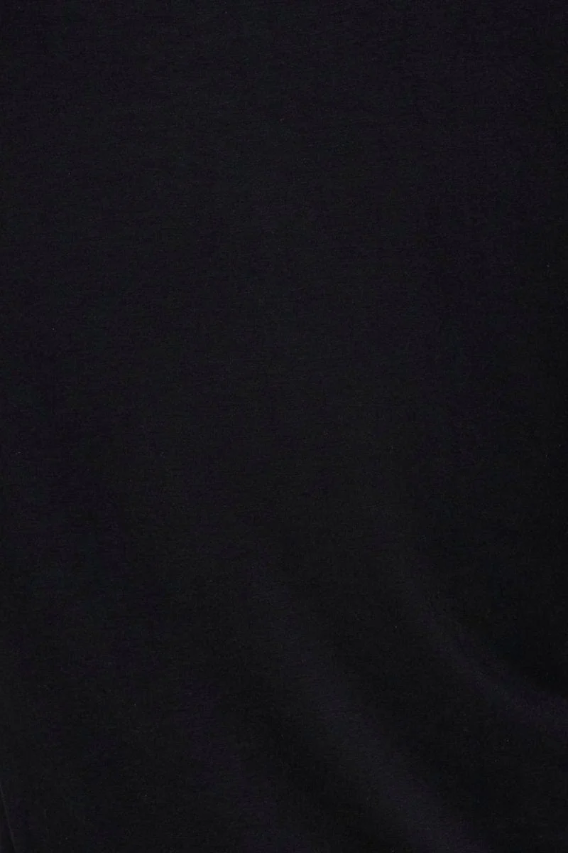 Black T Shirt Short Sleeve