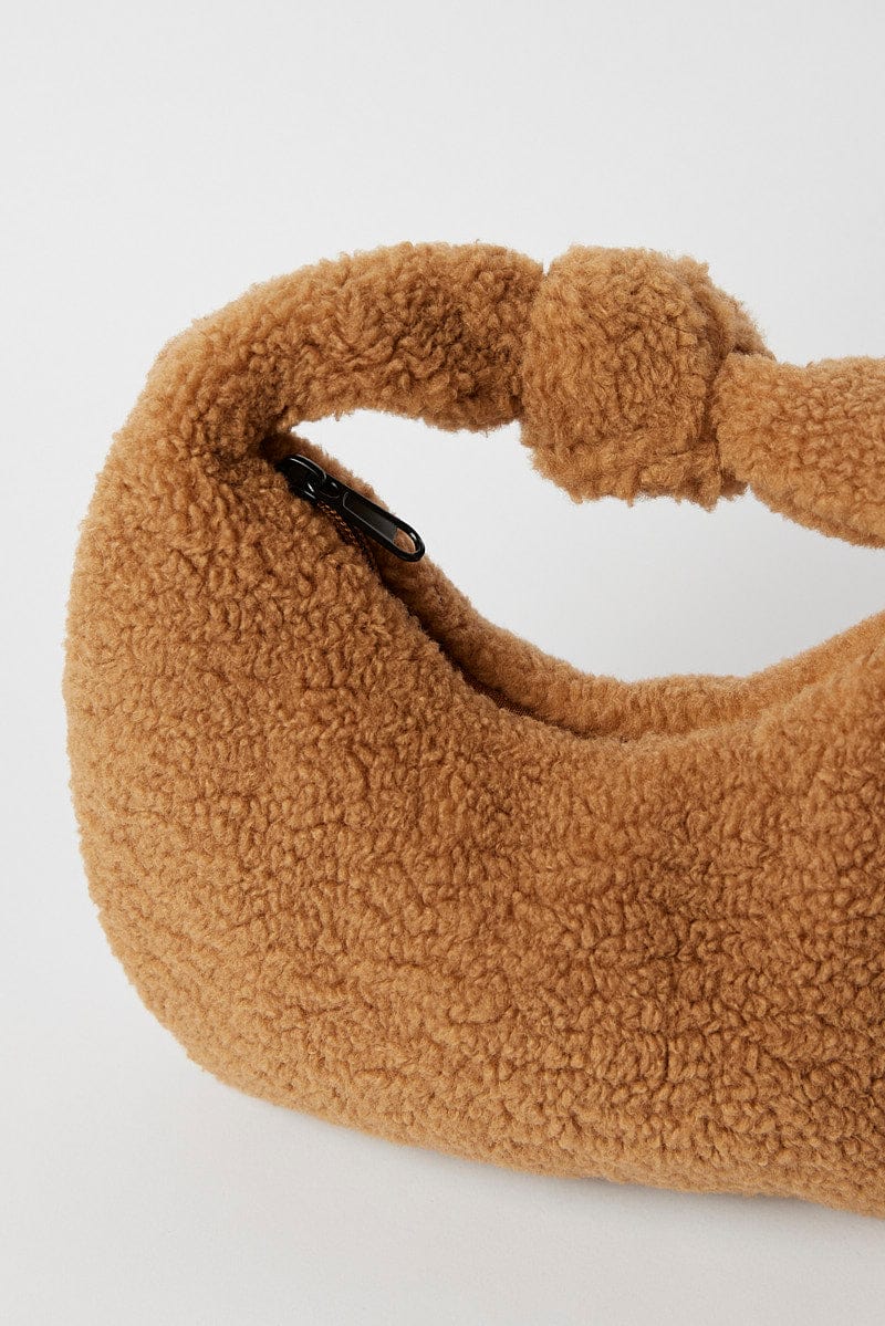 Brown Teddy Handbag