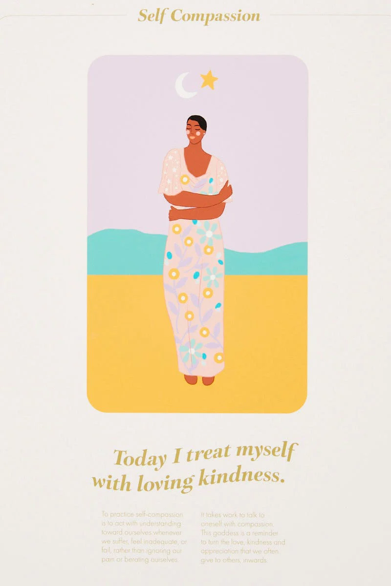 Print Eunoia Soul Ritual Self Compassion A4 Print Only