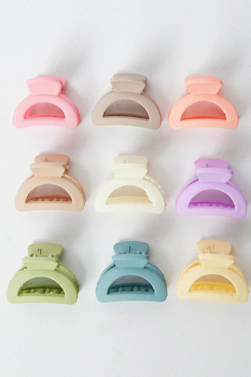 Multi 9 Pack Multi Claw Clips