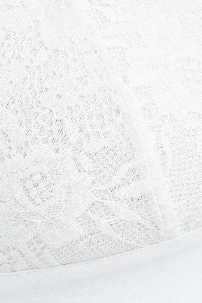 White Bralette Lace