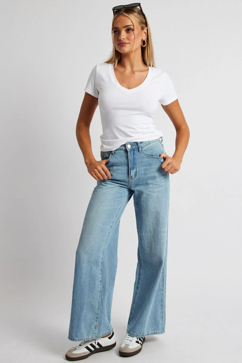 White Supersoft Top Short Sleeve