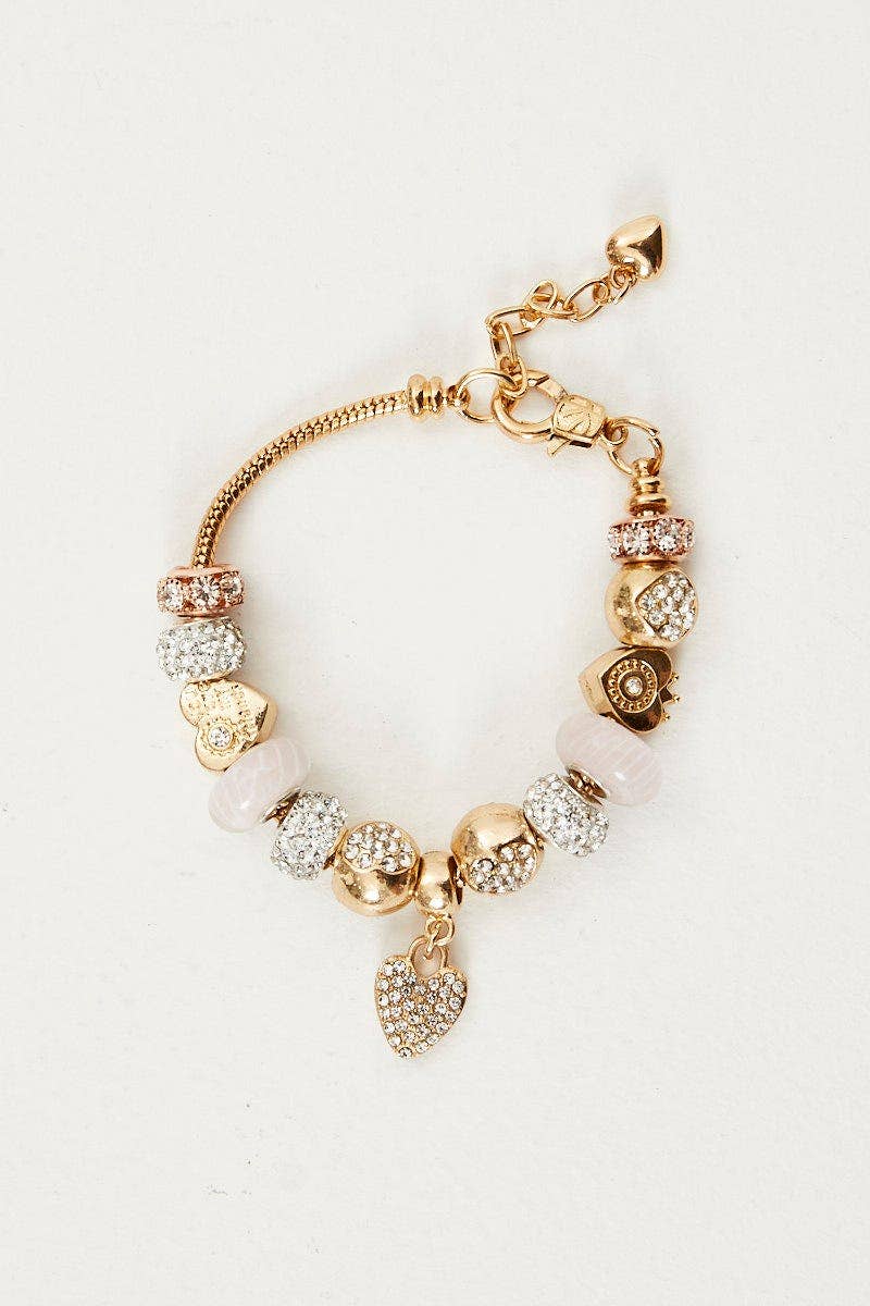 Gold Mothers Day Bracelet