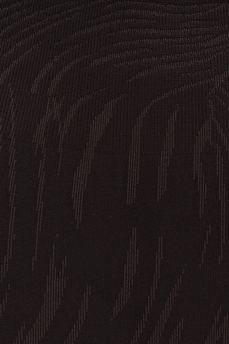 Black Seamless Top And Bike Shorts Activewear Set