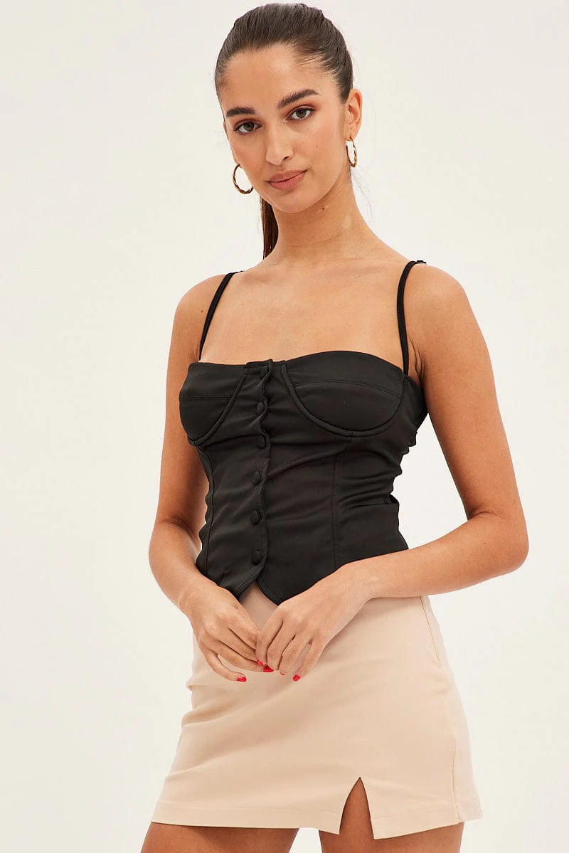 Black Corset Top