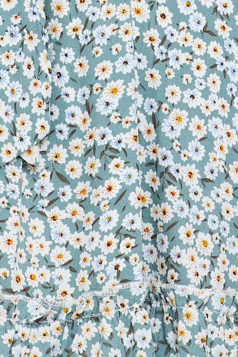 Print Mini Dress Sleeveless