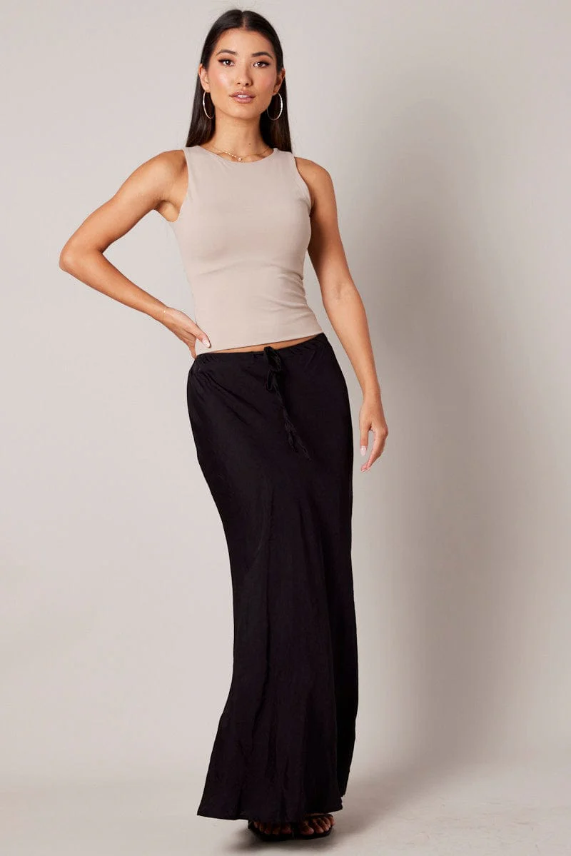 Beige Supersoft Tank Sleeveless