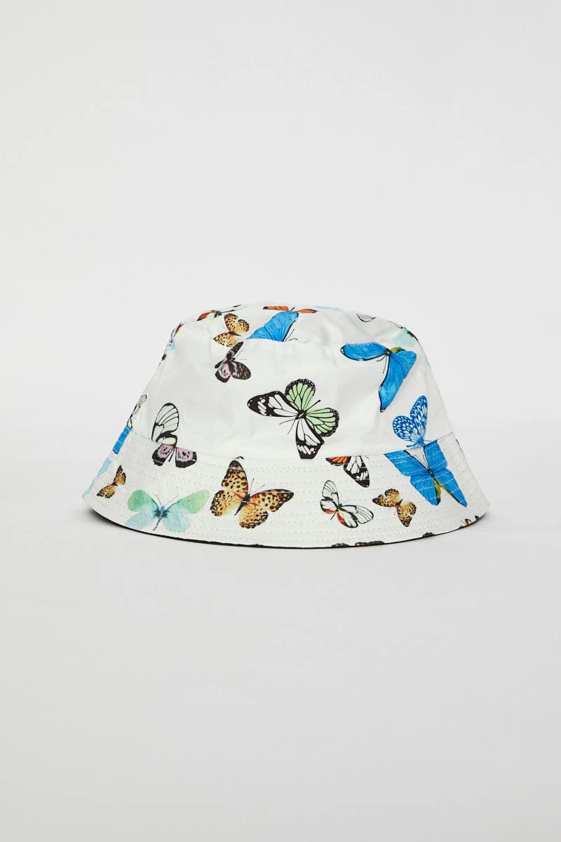 White Bucket Hat