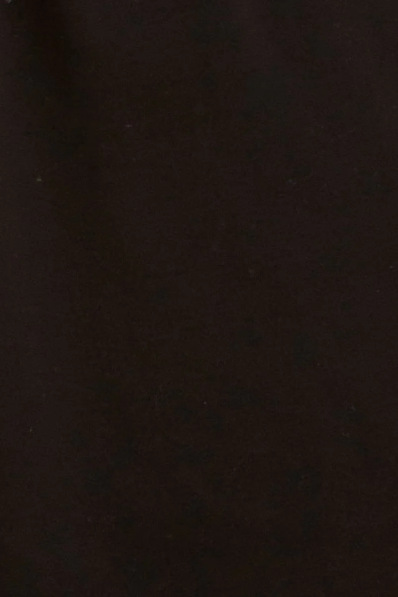 Black Relaxed Short Pull On Cotton Terry Stretch