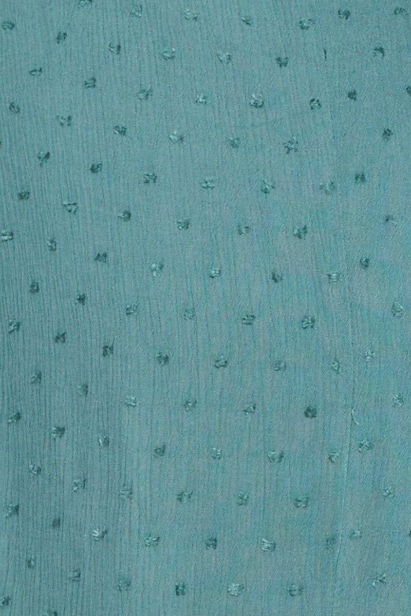 Green Wrap Dress One Shoulder Sleeveless