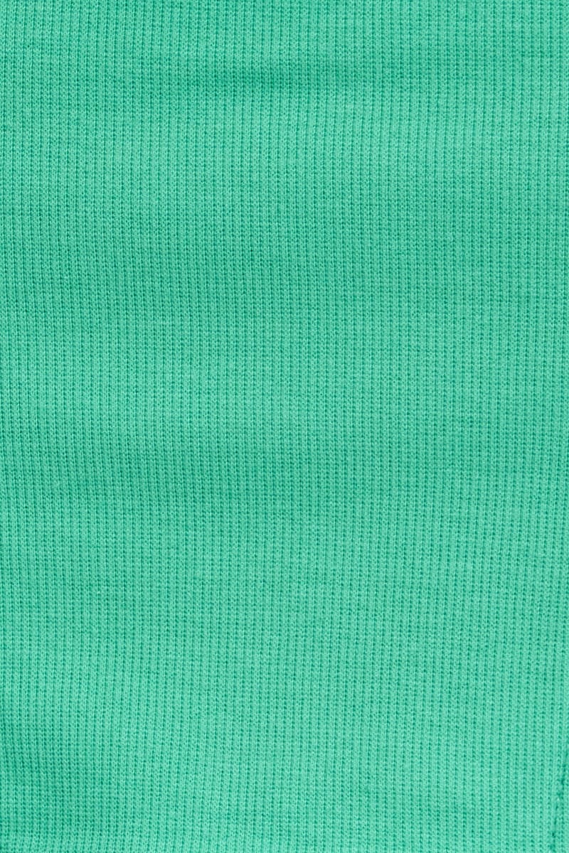 Green Bustier Crop Top