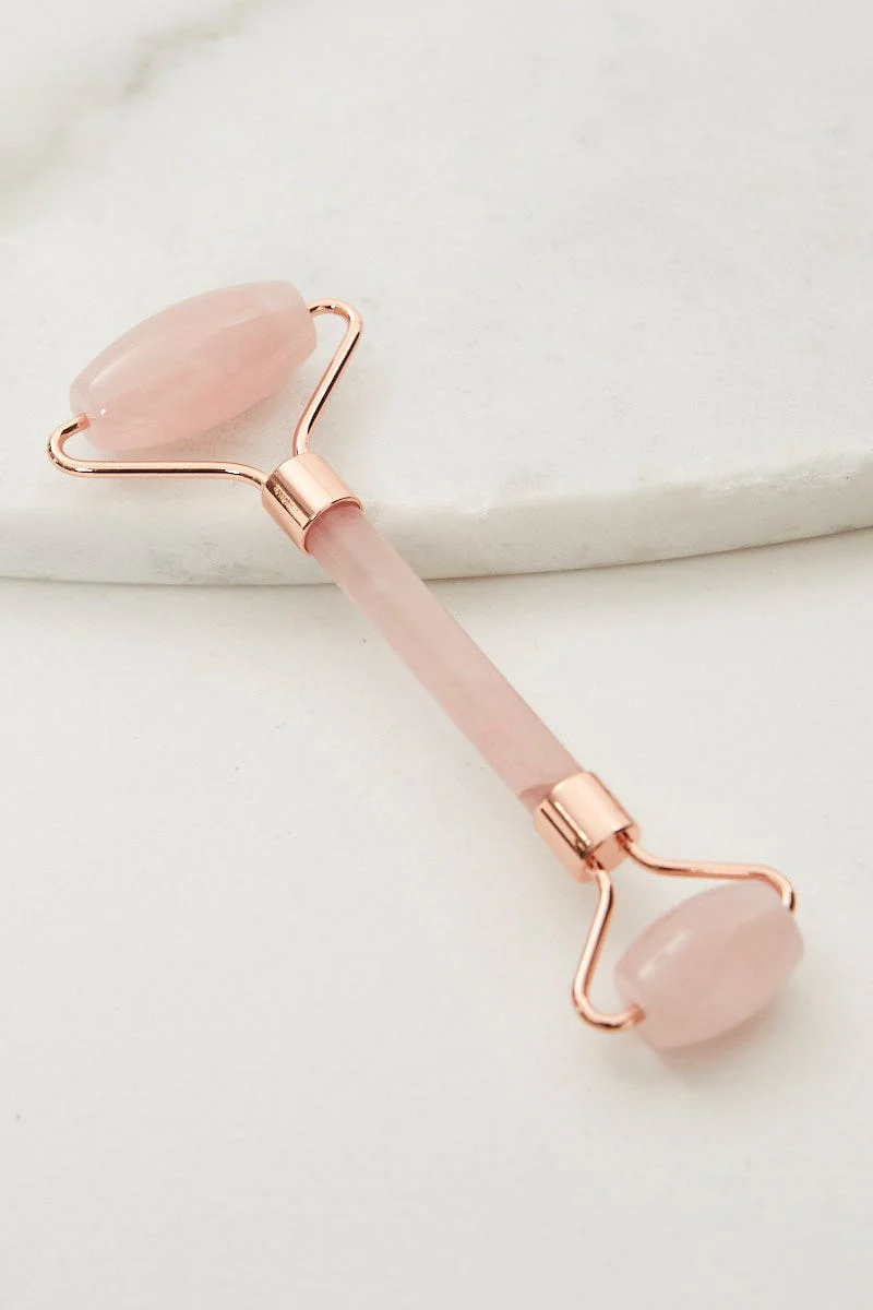 Pink Mothers Day Pink Quartz Facial Massager In A Box