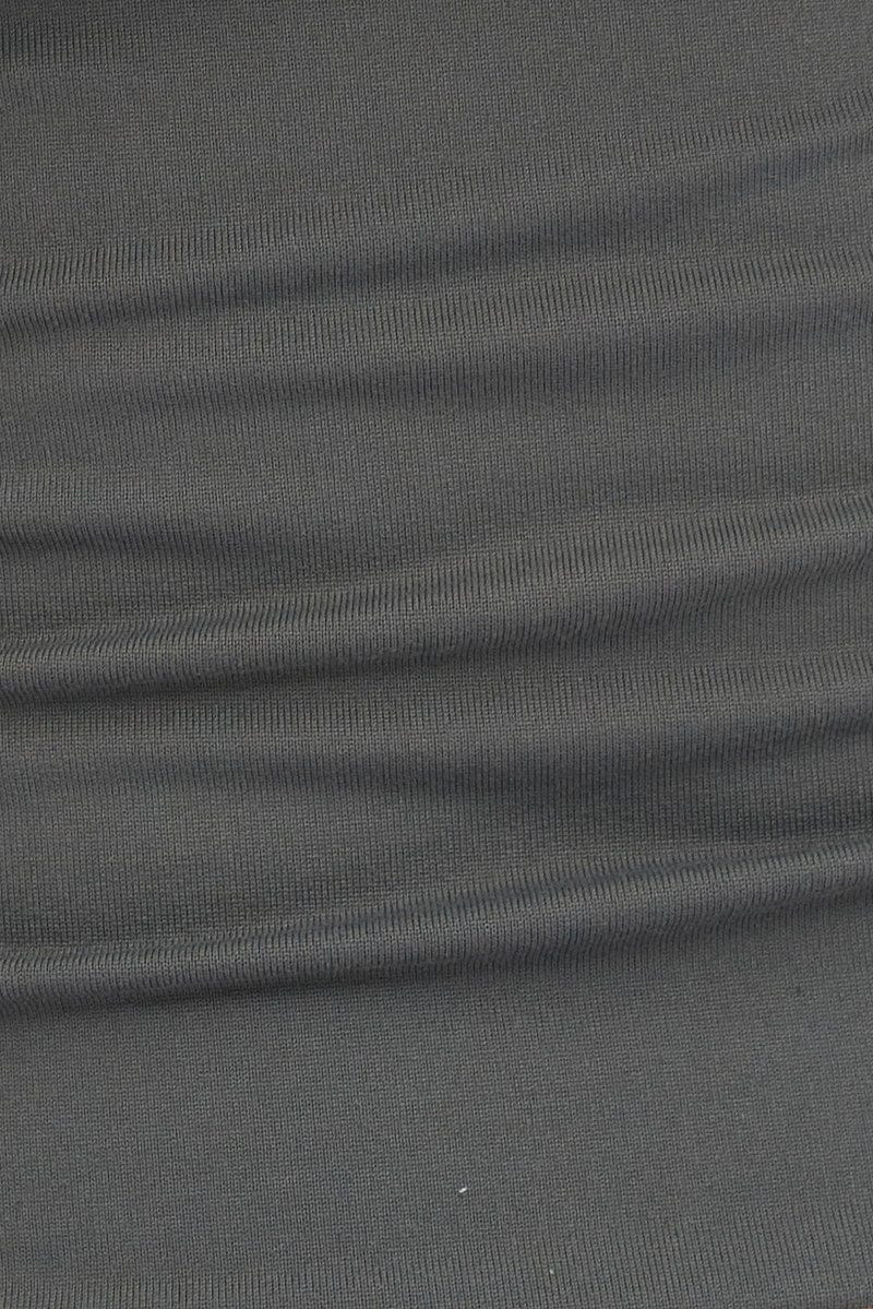 Grey Supersoft Bandeau Top