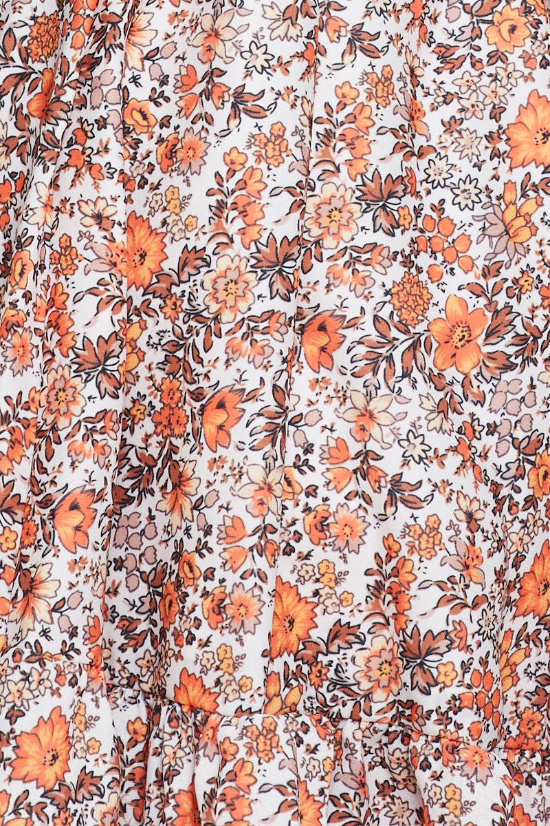 Print Mini Dress Sleeveless