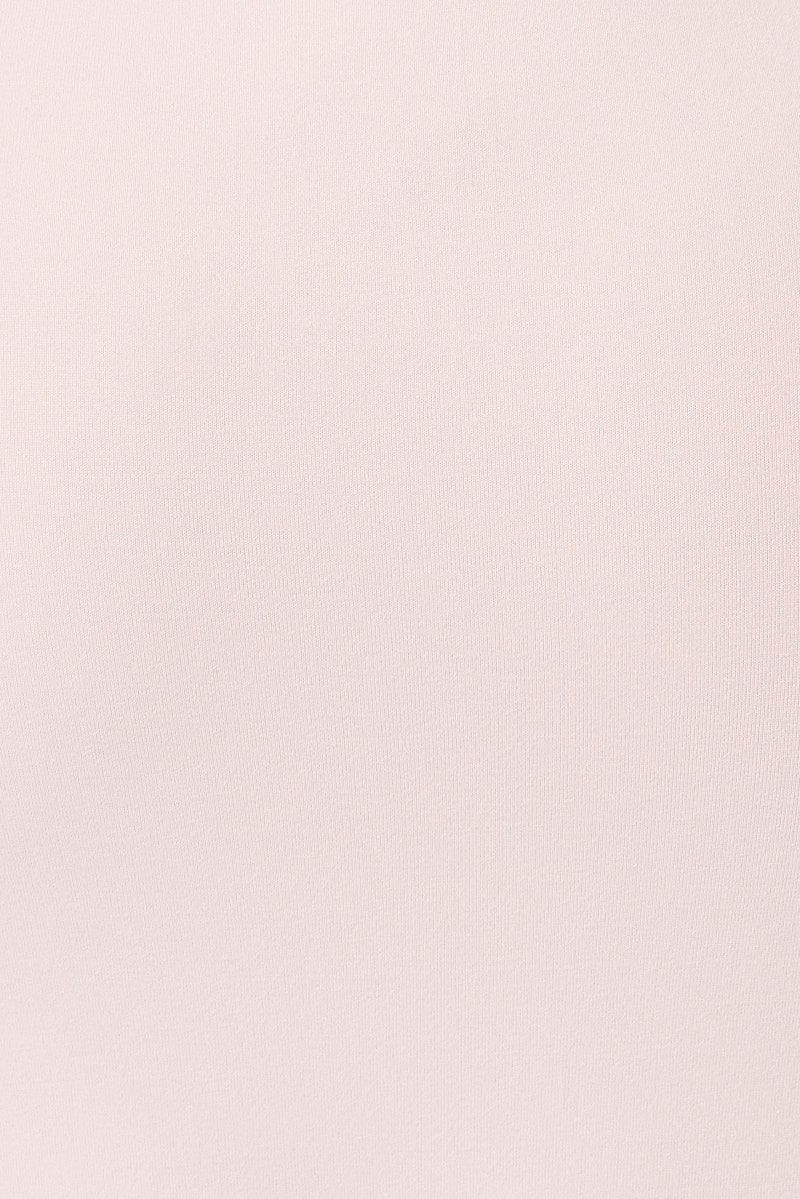 Pink Supersoft Slim Fit Maxi Skirt