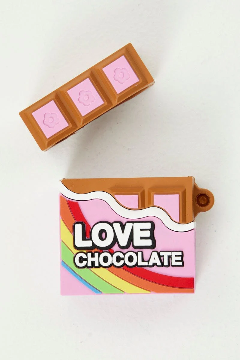 Multi Chocolate Bar Airpod Case