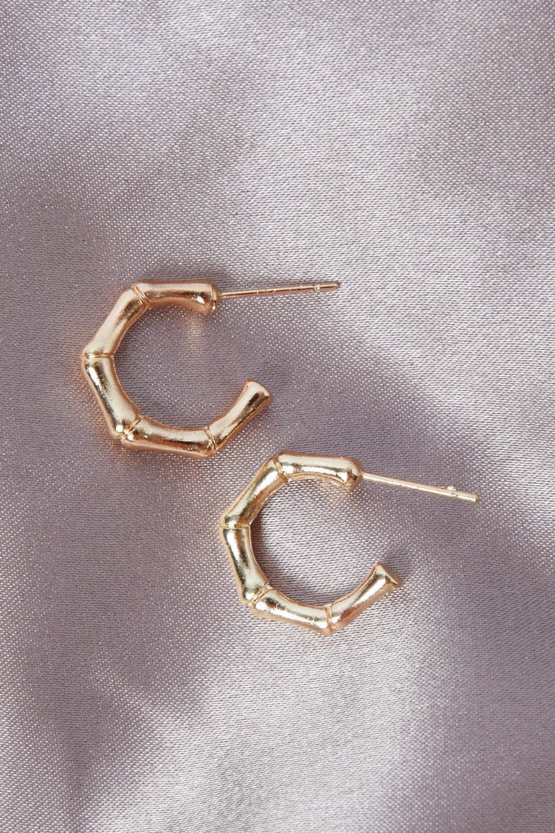 Gold 3 Pack Heart Earrings