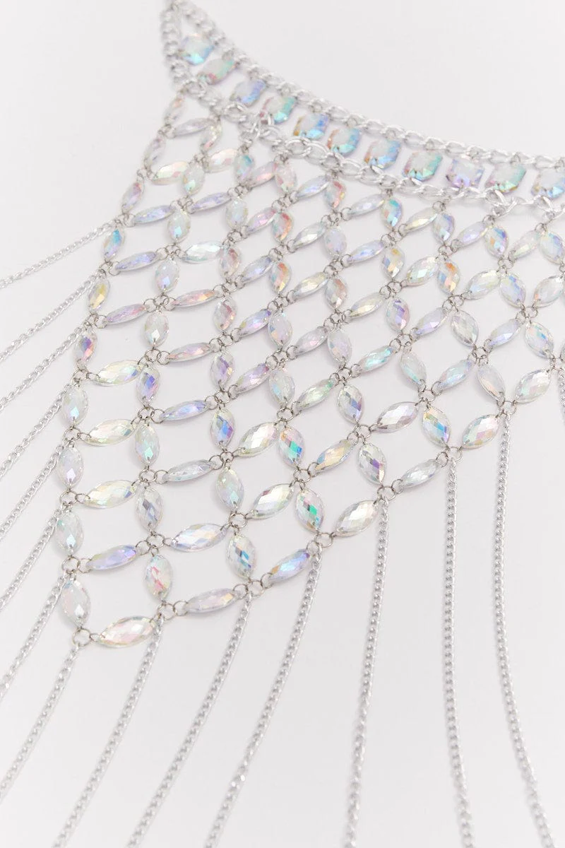 Silver Festival Body Chains