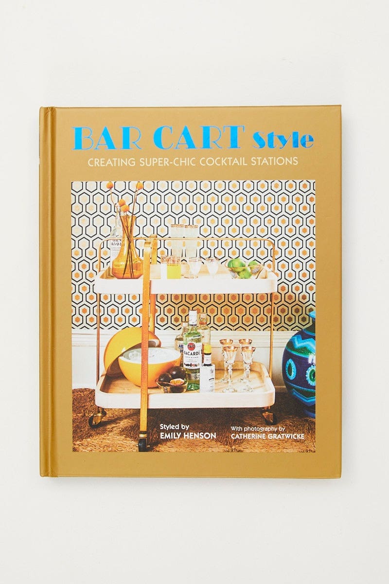 Print Bar Cart Style By Emily Henson
