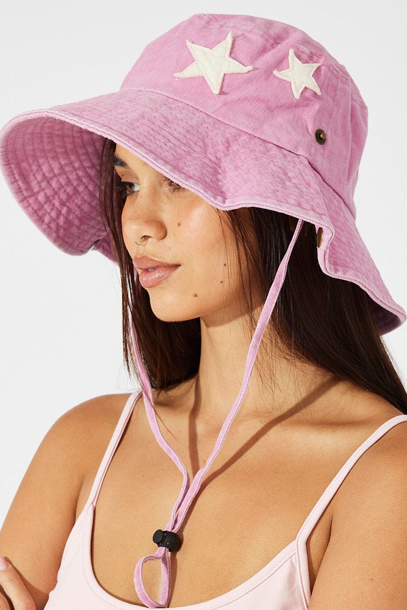 Pink Star Cowboy Hat