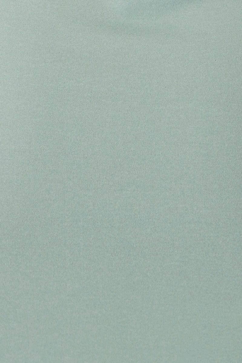 Green Supersoft Dress Short Sleeve Crew Neck