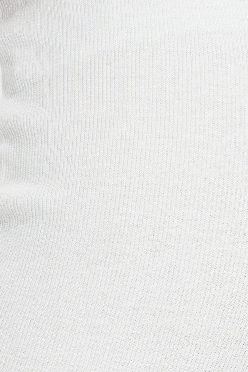 White Cut Out Flare Pant