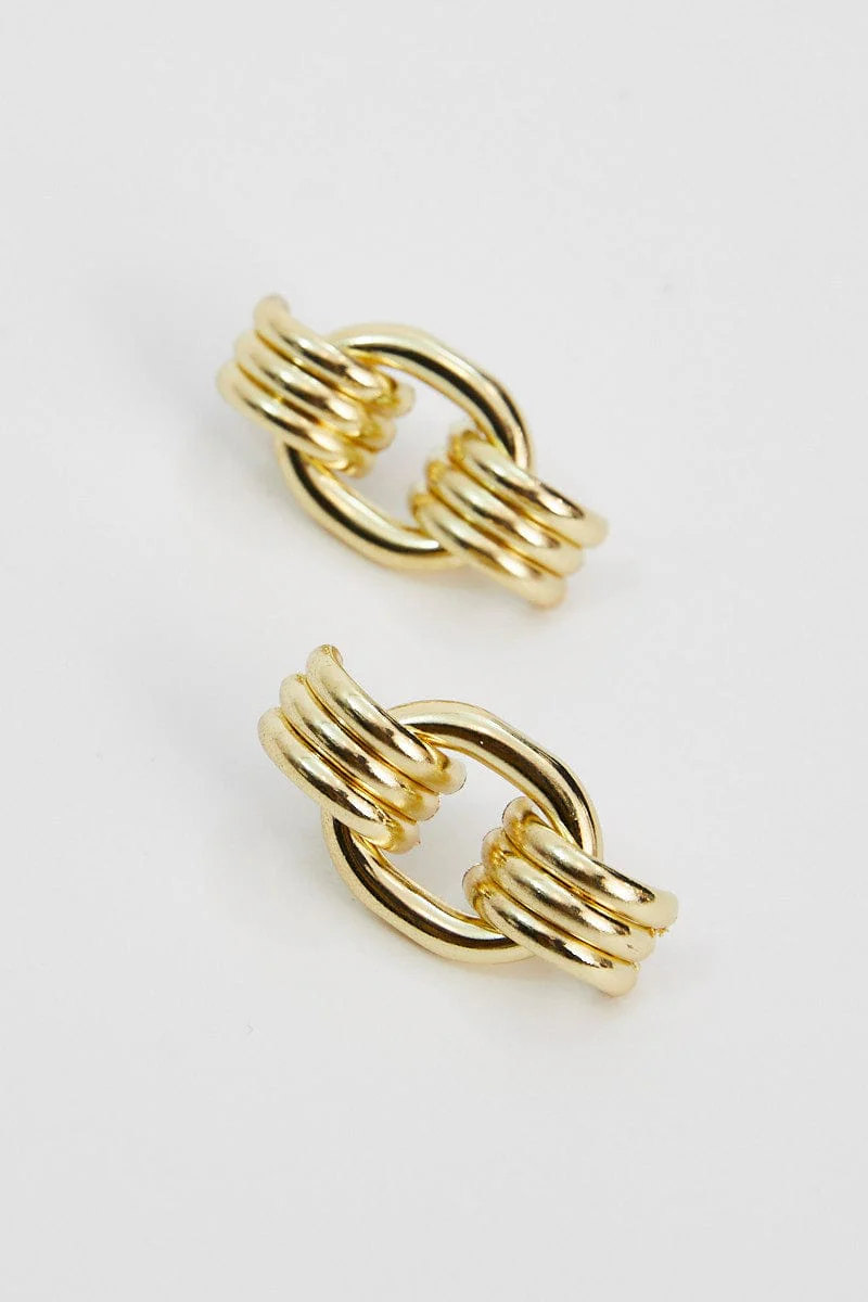Gold Earring