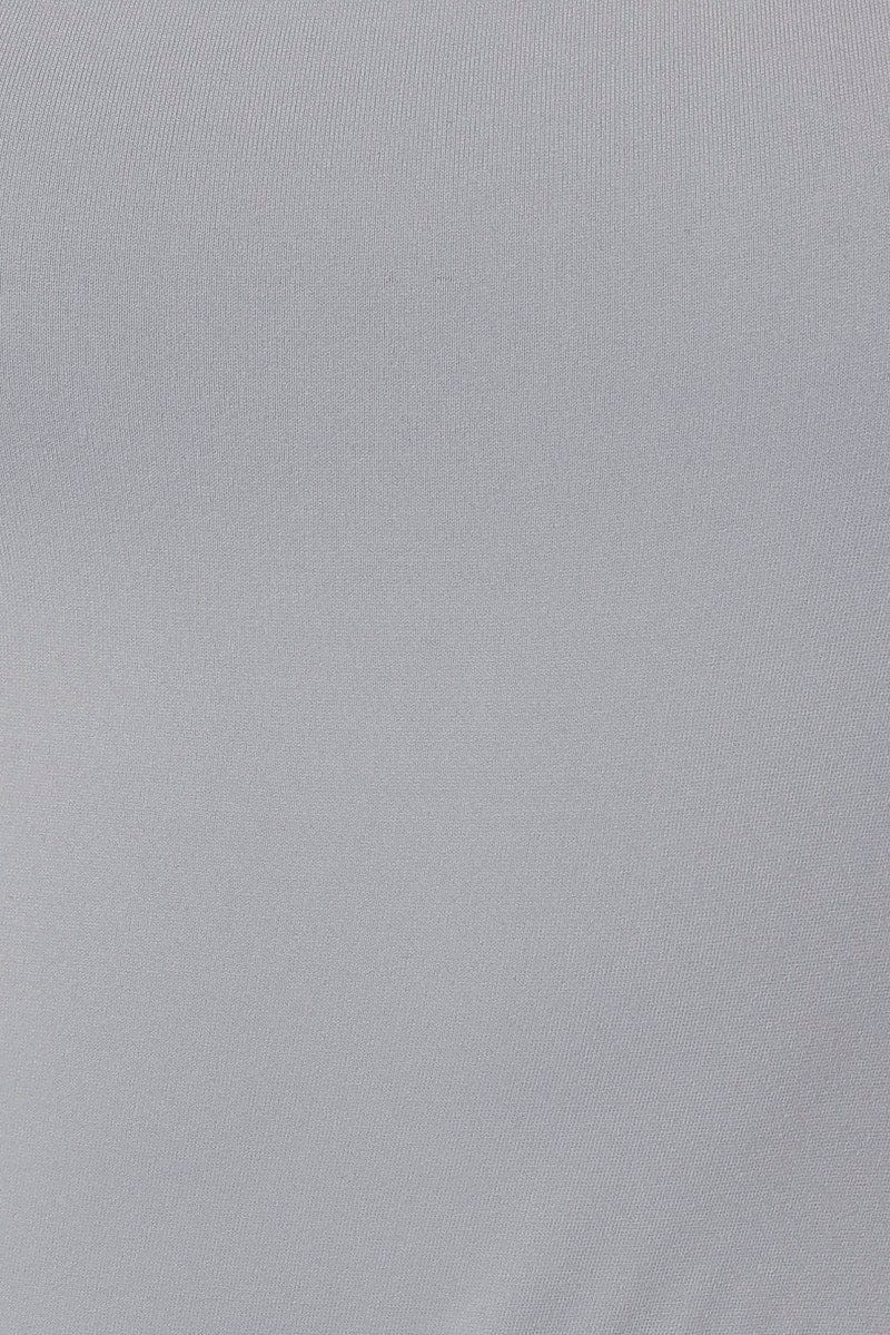 Grey Singlet Bodysuit