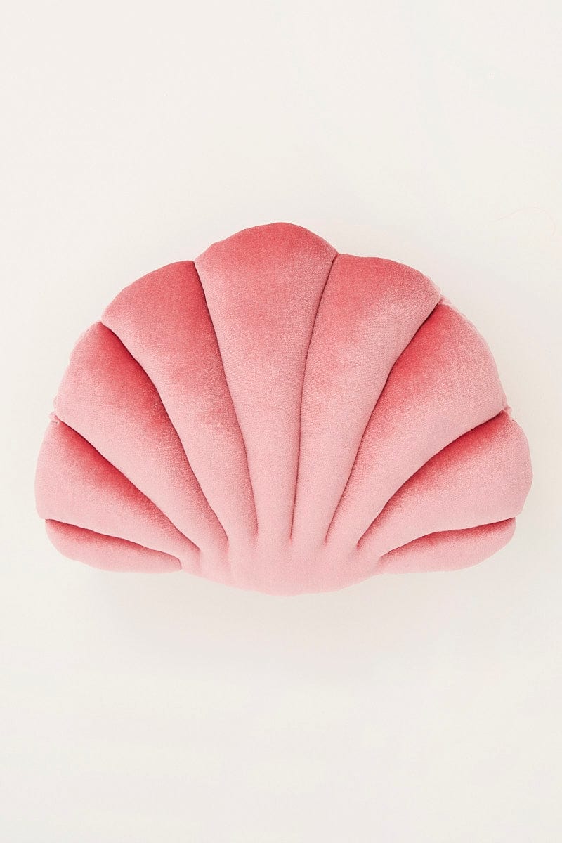 Pink Shell Cushion
