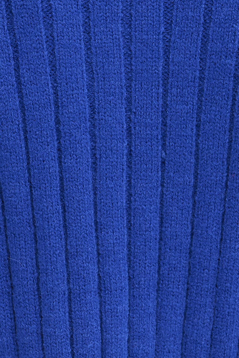 Blue Zip up Cardigan