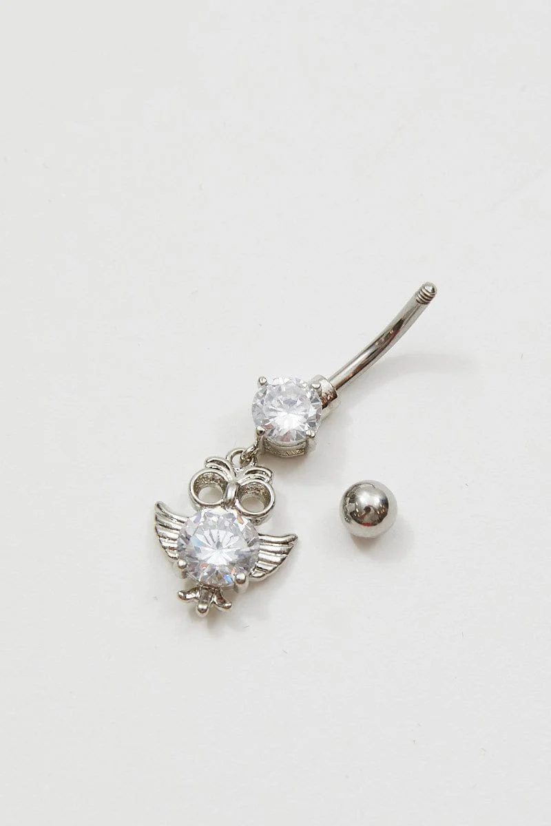 Silver Belly Ring