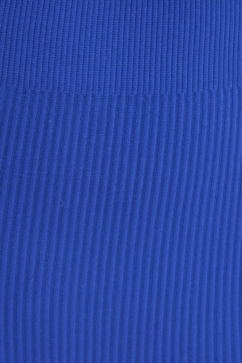 Blue Leggings Seamless Activewear