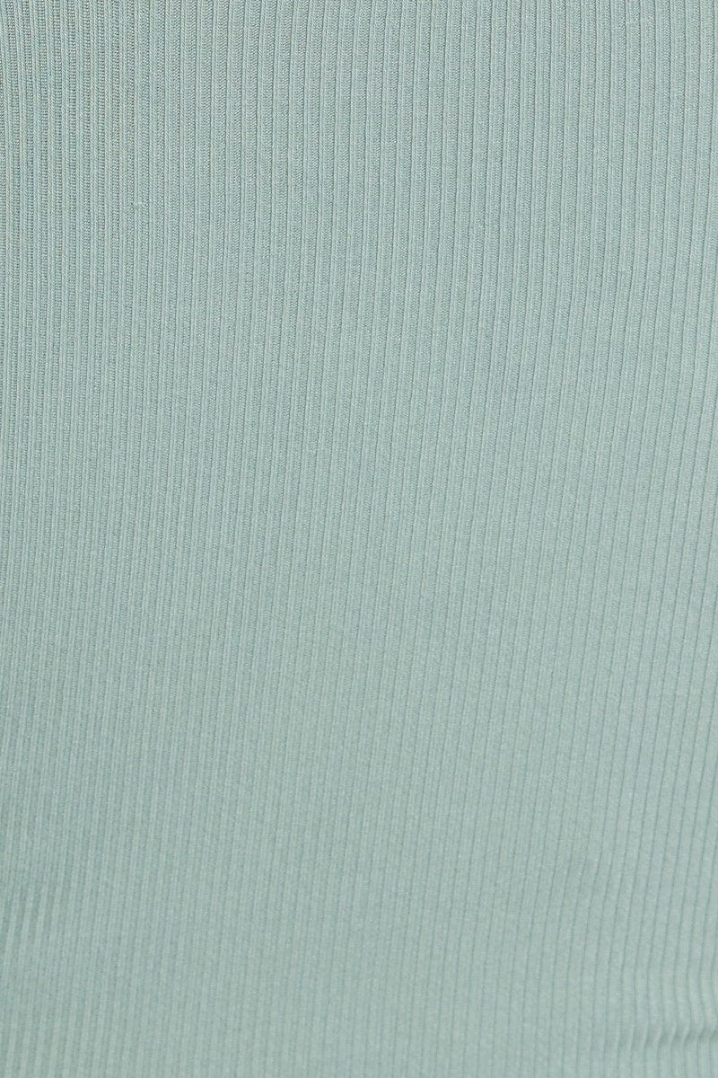 Green Ruched Drawstring Mini Dress