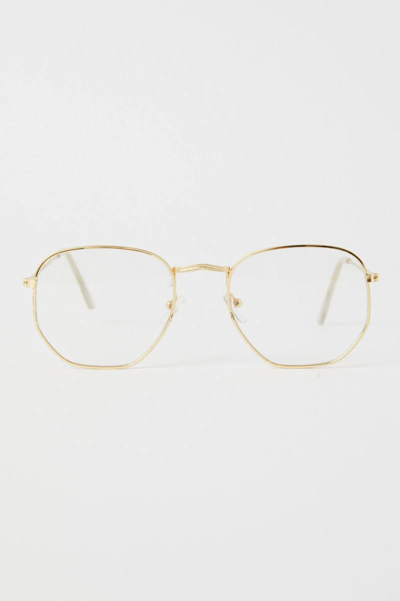 Metallic Fashion Glasses