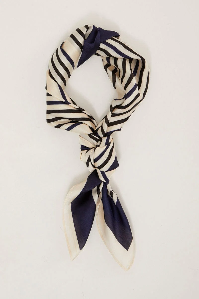 Stripe Scarf Bandana