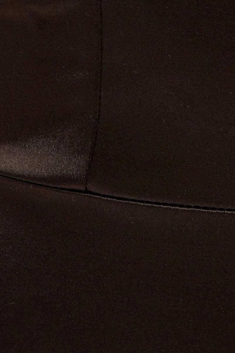 Black Deep V Neck Corset One Piece Bodysuit