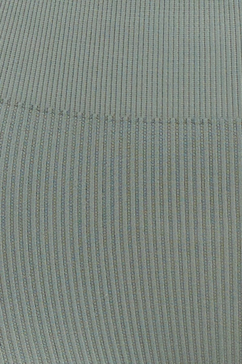 Green Activewear High Rise Legging Seamless