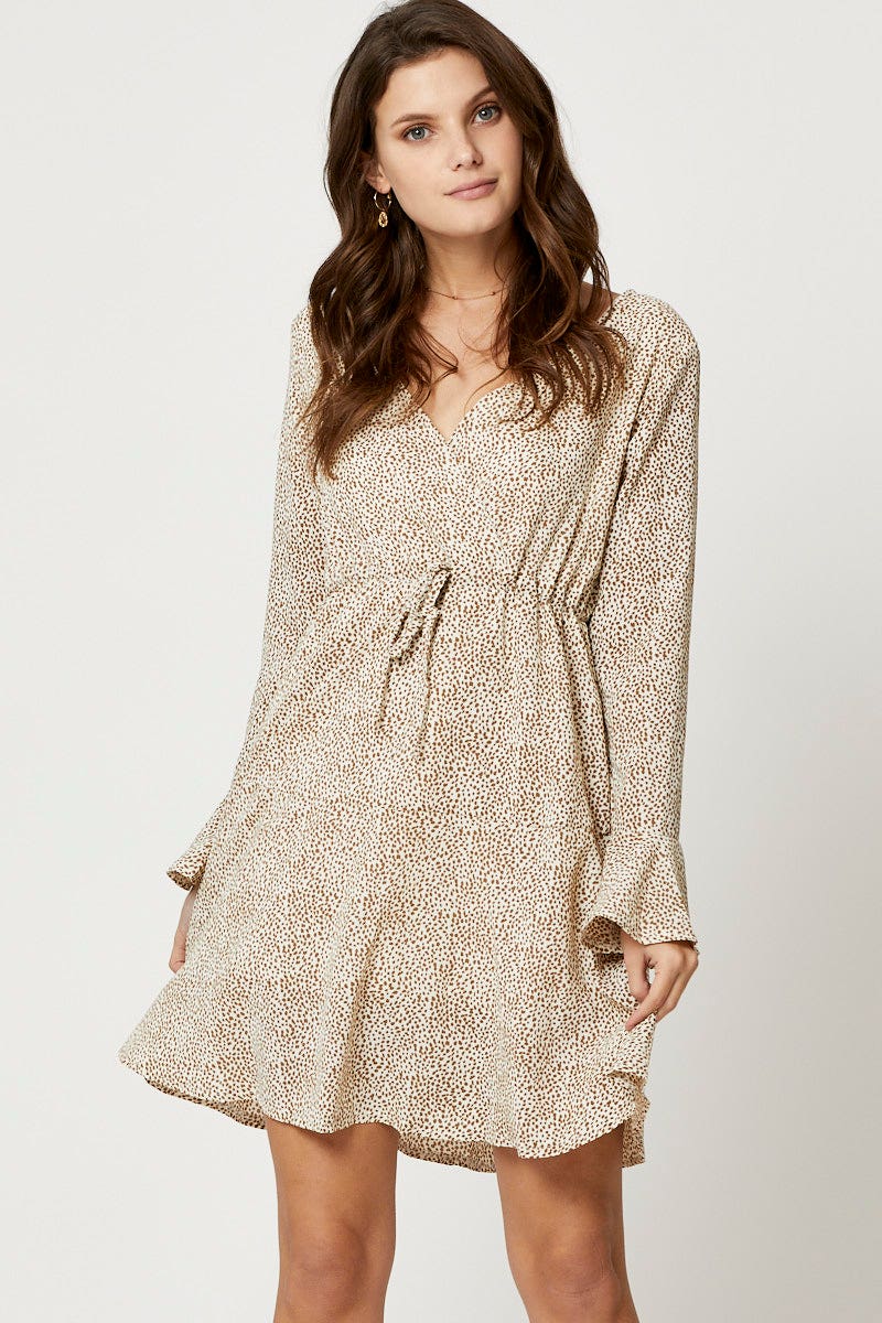 Print Skater Dress