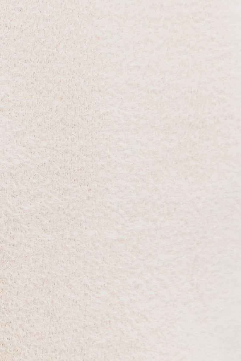 Pink Fluffy Knit Jumper Long Sleeve Crew neck