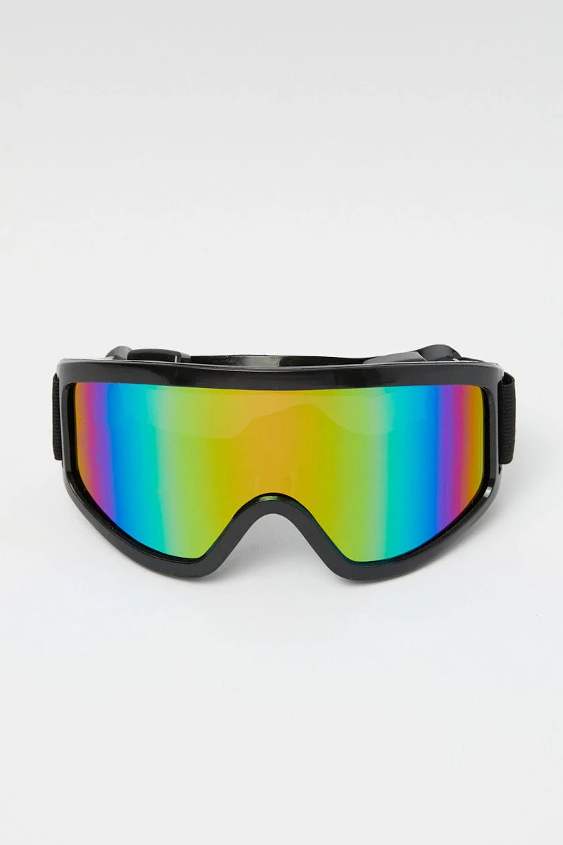 Multi Metallic Goggles Fashion Ski And Snowboard Glasses
