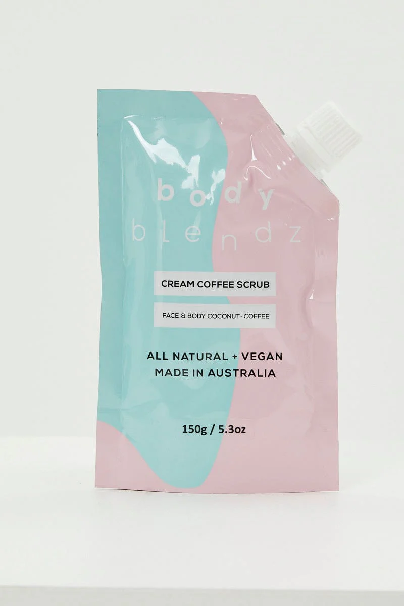 Multi Body Blendz Coconut Coffee Cream Coffee Scrub 150G