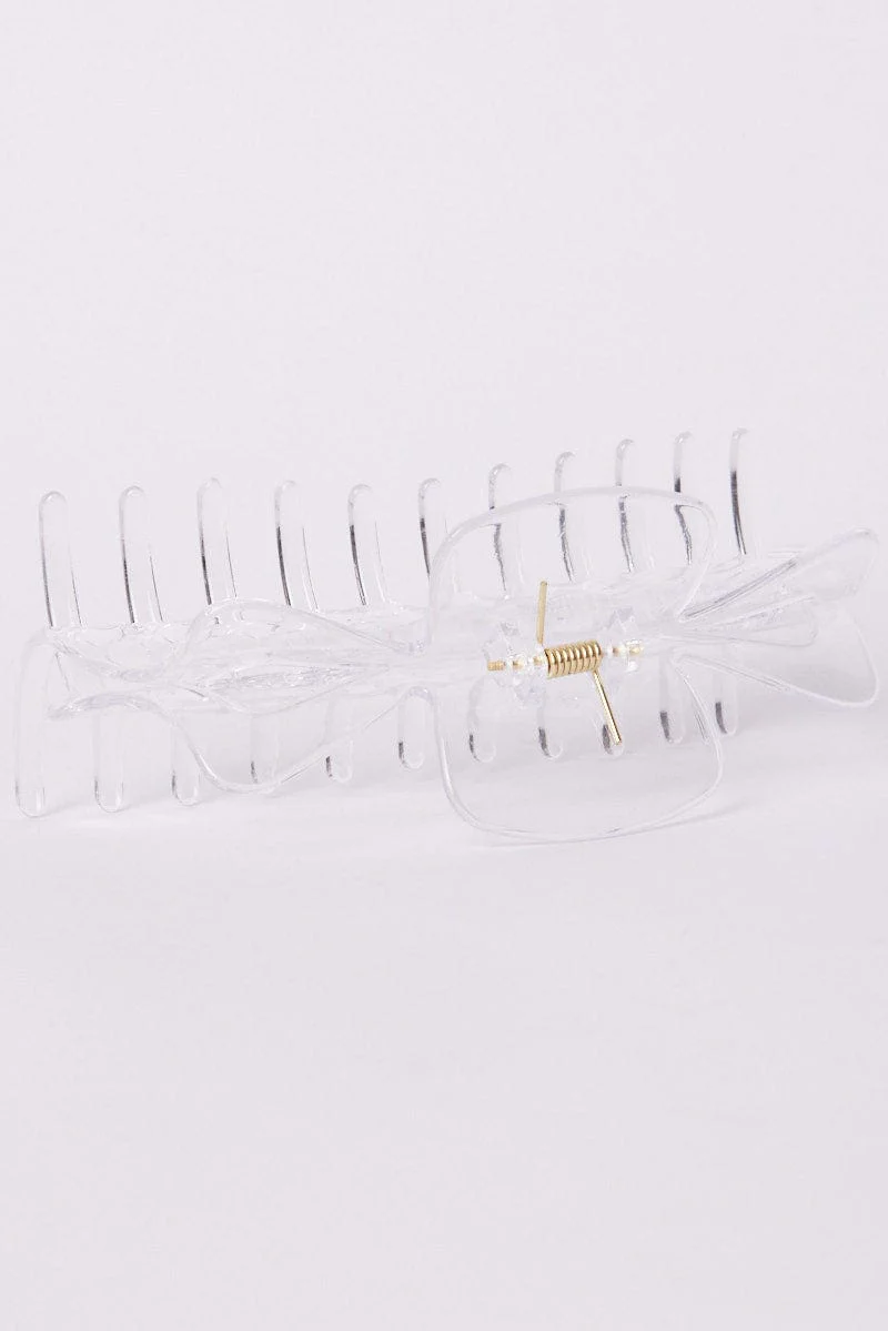 Metallic Large Claw Clip