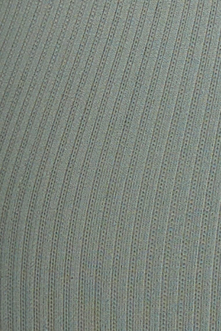 Green Seamless Activewear Short Sleeve Top