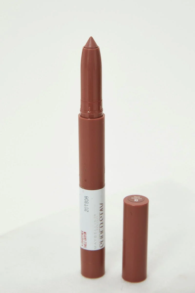 Pink Maybelline Superstay Ink Crayon Lipstick
