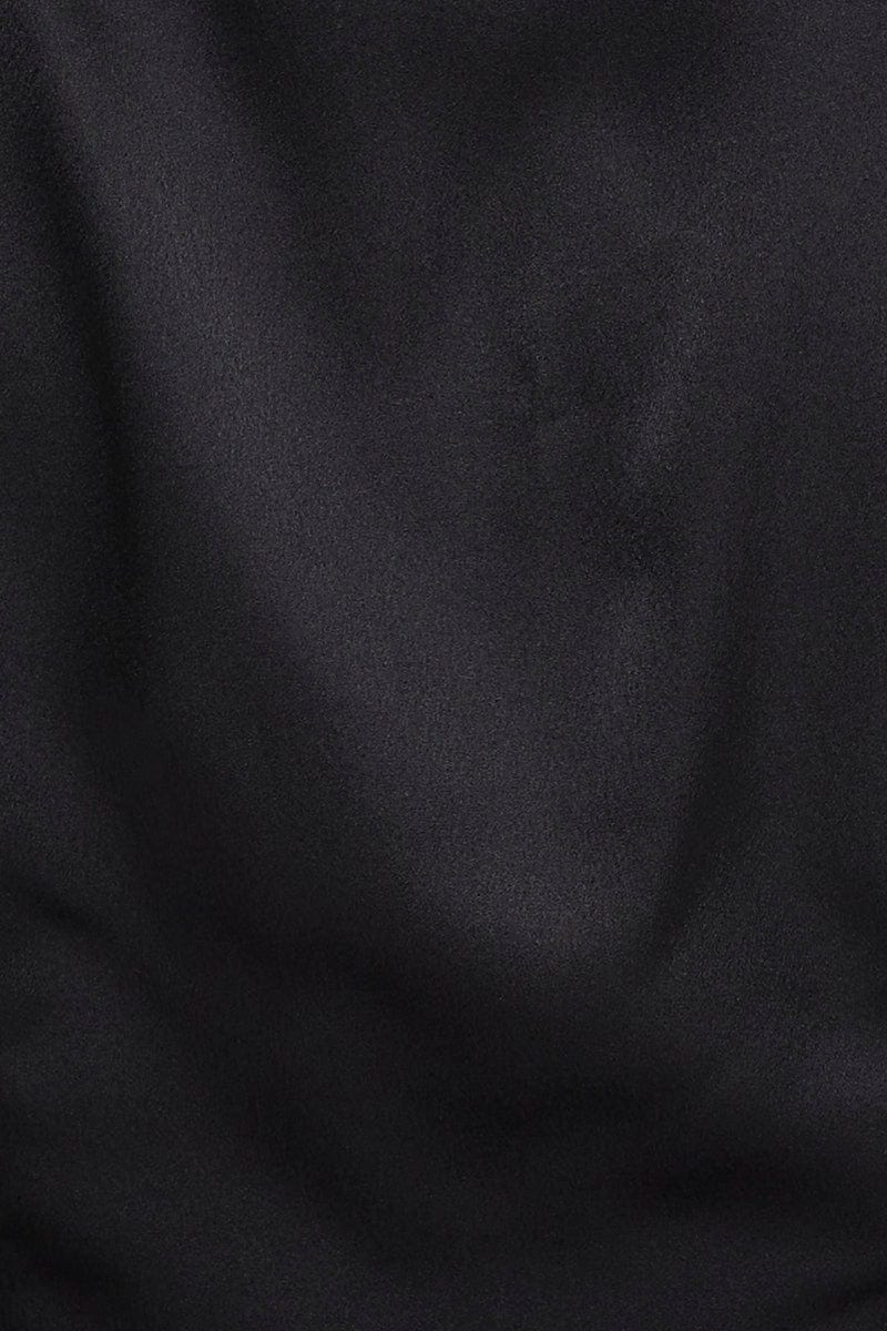 Black Crop Bolero Short Sleeve Tie Up