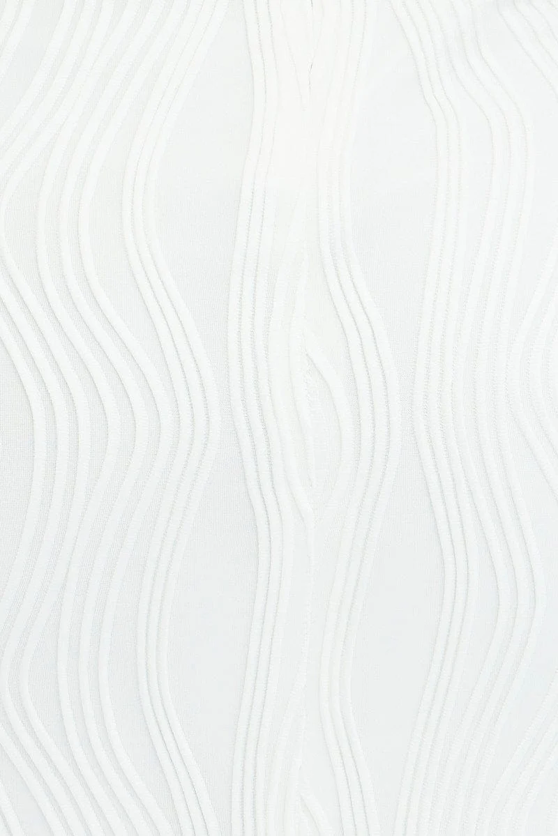 White Maxi Dress Sleeveless Bodycon