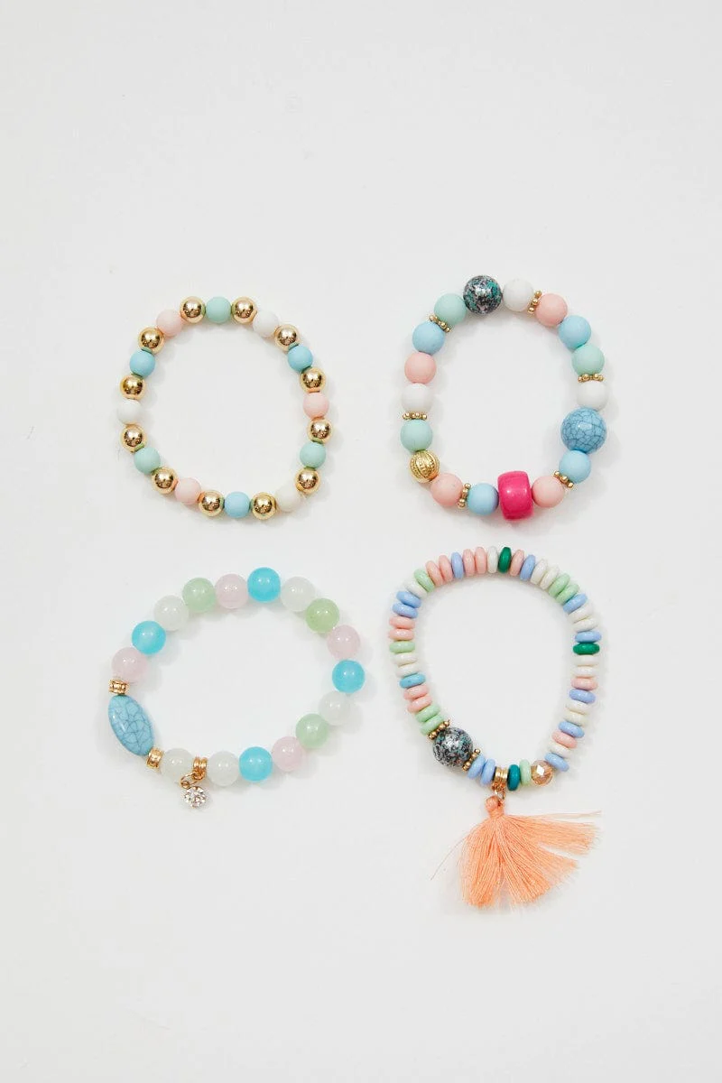 Green Beaded Bracelet