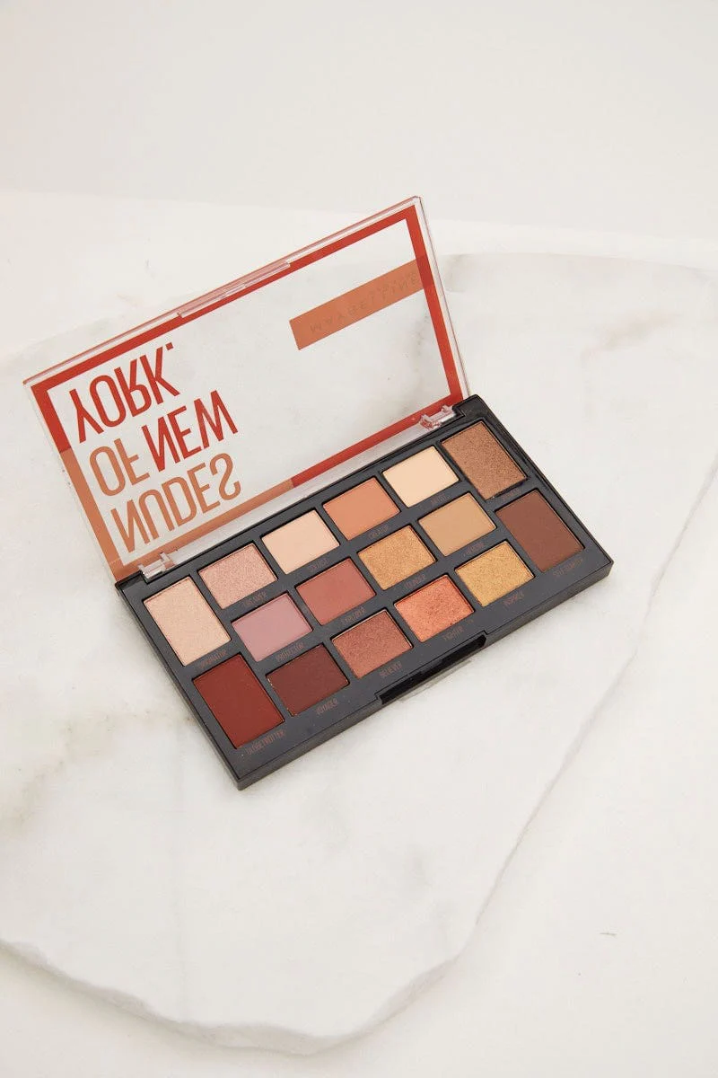 Multi Maybelline Nudes Of New York Eyeshadow Palette