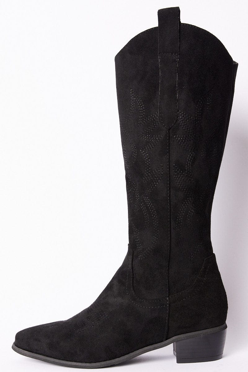 Black Western Boots