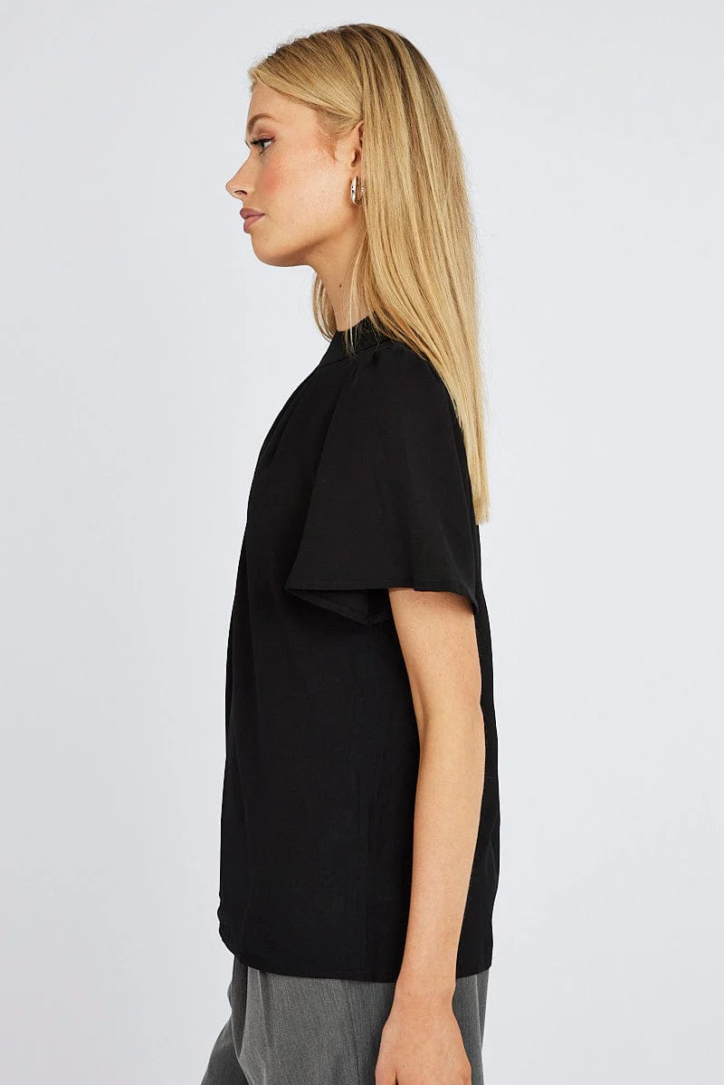 Black Top Short Sleeve